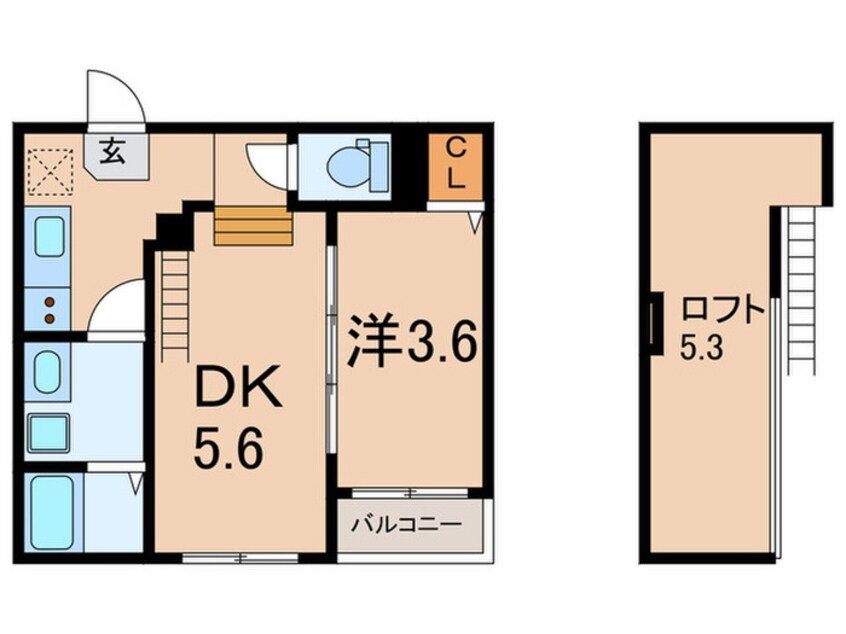 間取図 ハーモニーテラス神田町
