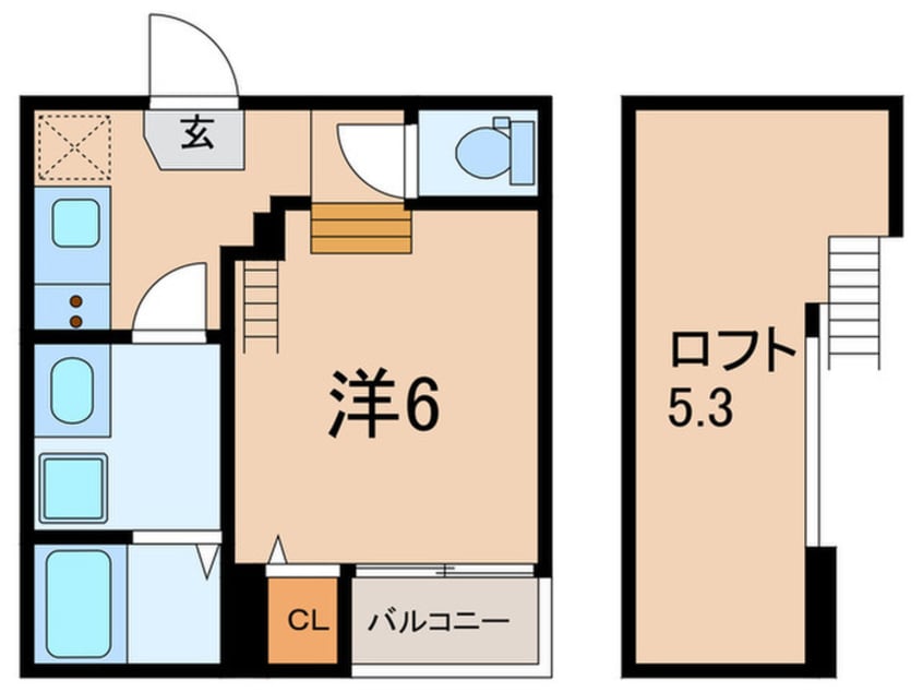 間取図 ハーモニーテラス神田町