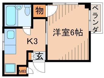 間取図 エンプレス南塚口