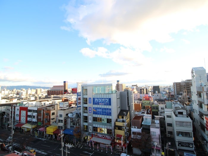 室内からの展望 タウンコ－ト舟橋