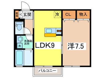 間取図 オステンハイツ東石切