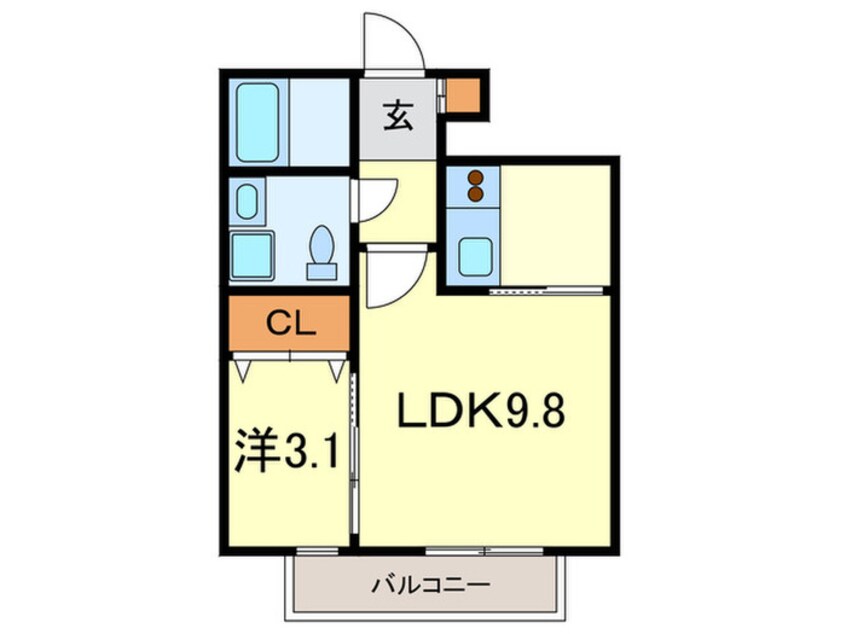 間取図 リタコ－ト