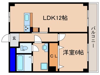 間取図 ハイツグリツィニー