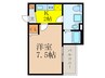 Willet‘s　岸田堂 1Kの間取り