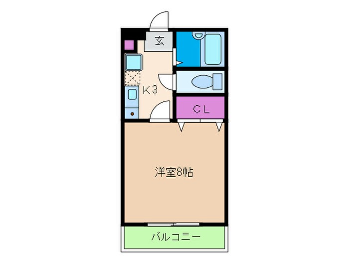 間取り図 ハイツいながわ