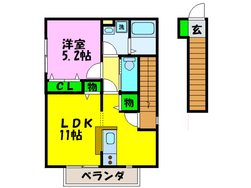 間取図 シンプルライフＣ棟