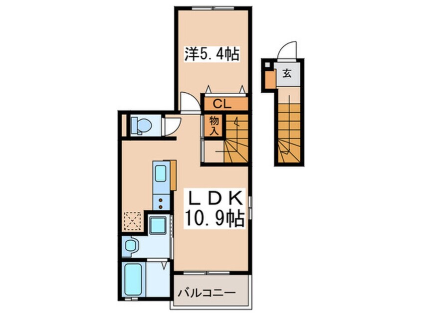 間取図 エトワール加美