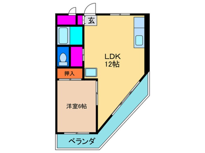 間取図 ファースト新森