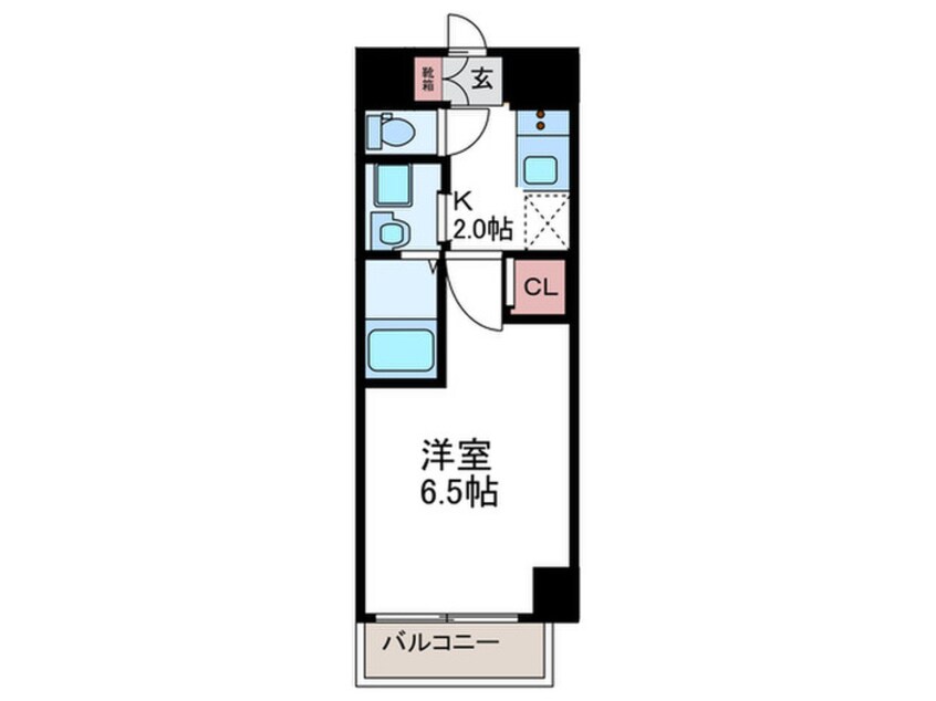 間取図 エスリードレジデンス大今里