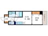 ベラジオ雅び京都円町駅前(203) 1DKの間取り