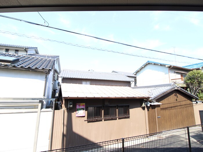 室内からの展望 タケハイツ久宝寺