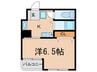 マンショングリ－ンウッド 1Kの間取り