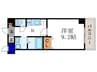 パルティール藤Ⅱ 1Kの間取り