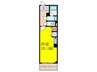 新居マンション 1Rの間取り