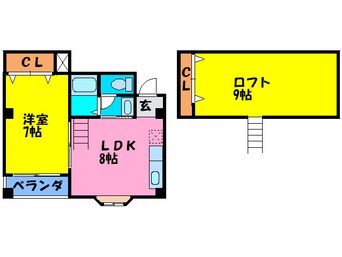 間取図 ＣＡＳＡ新森