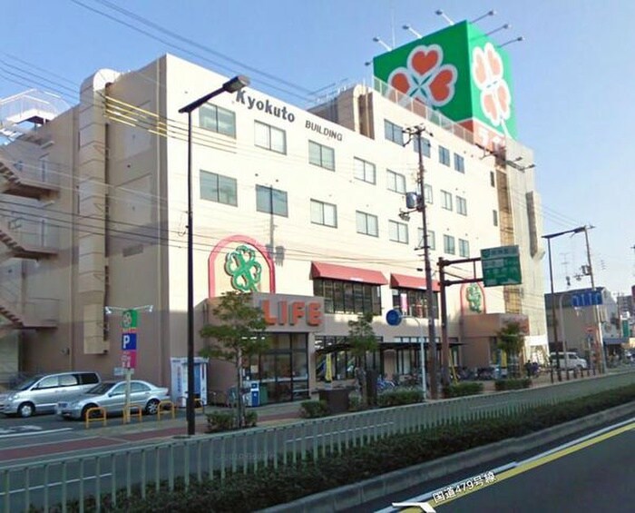 ライフ(スーパー)まで816m ＣＡＳＡ新森