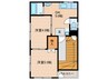 前田マンション 2DKの間取り