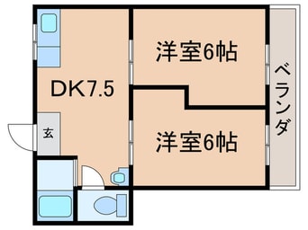 間取図 メゾンタンスイ