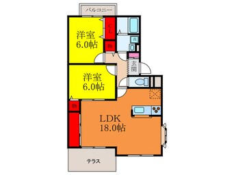 間取図 プチロワイヤル