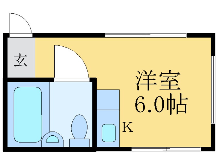 間取図 新大阪サンマンション２号館