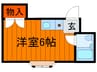 KAISEI　HIRAKATA 1Rの間取り