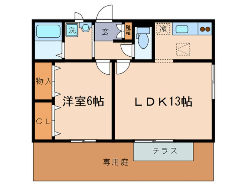 間取図 サンライズＭ