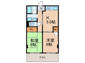 間取図 レジデンス六甲