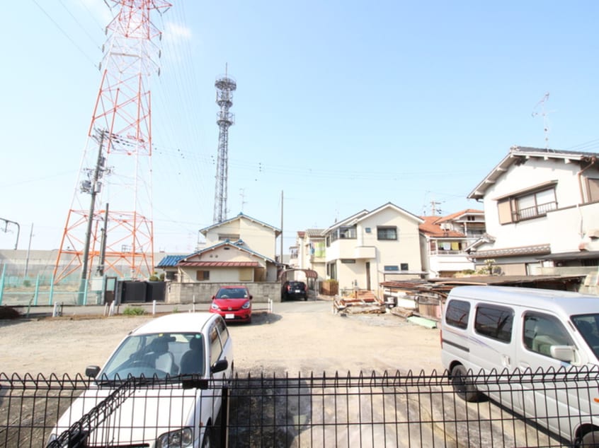 室内からの展望 プル－ニア天美Ａ棟