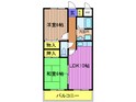 カーサスミリア萩の間取図