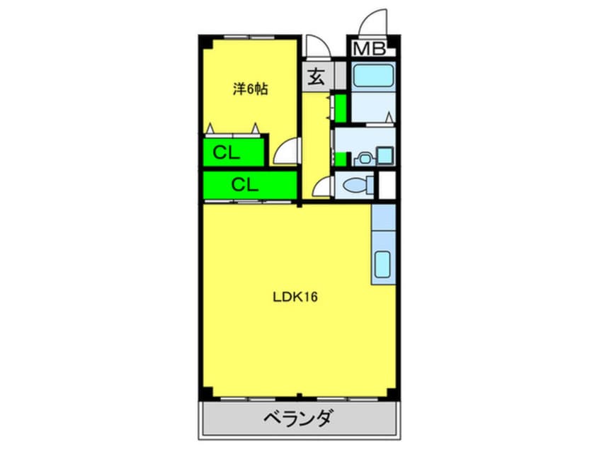 間取図 エスポワール