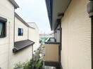 室内からの展望 プル－ニア天美Ｂ棟