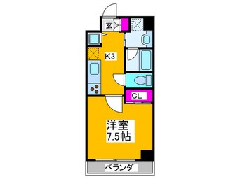 間取図 ロイヤルコ－ト中百舌鳥