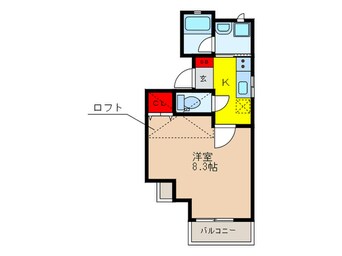 間取図 ル・レーヴ関目成育