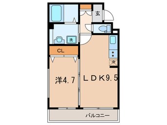 間取図 エメラルドオーシャン西宮