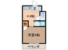 津之江パ－クハイツ２号館 1Kの間取り