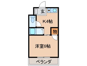 間取図 津之江パ－クハイツ２号館