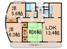 サンシ－ズ南山手 3LDKの間取り