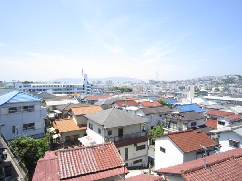 室内からの展望 サンシ－ズ南山手