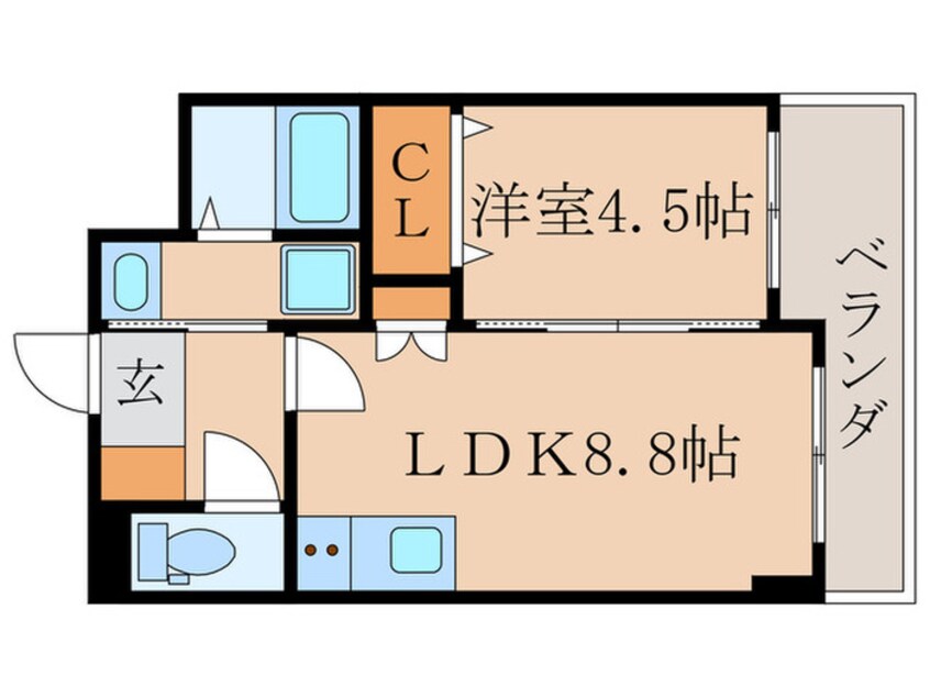 間取図 プリシード桃山御陵レジデンス