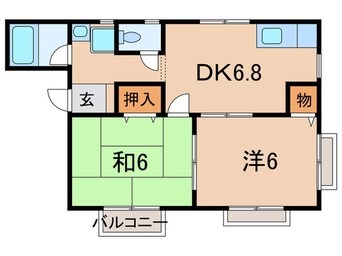 間取図 大槻ハイツ