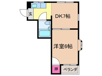 間取図 パ－クサイドフジⅠ
