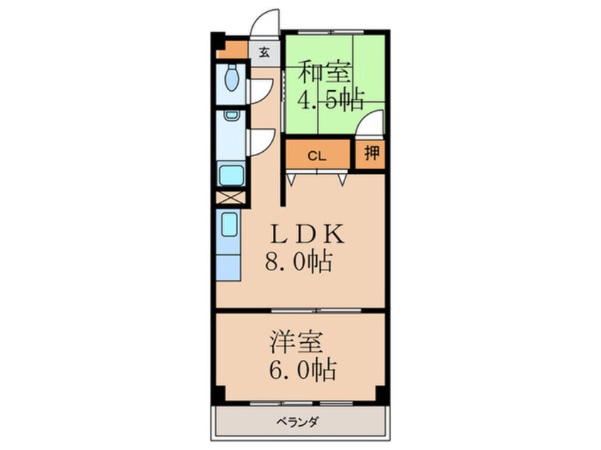 間取図 榎本ハウジング