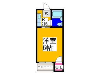 間取図 パ－クサイドフジⅡ