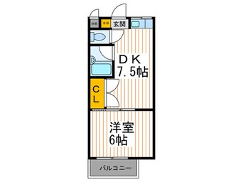 間取図 リバティ－石切