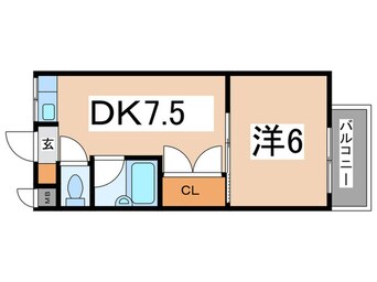 間取図 リバティ－石切