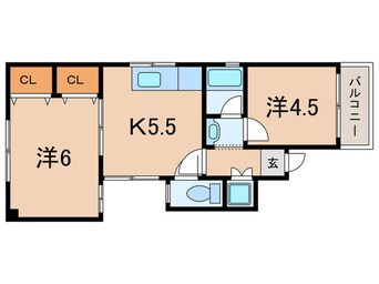 間取図 サザンハイツ