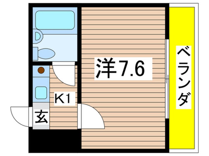 間取図 エクセレンス武庫之荘