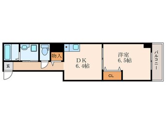 間取図 アクシス西京極