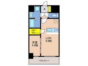 間取図 Ａｌｉｖｉｓ神戸