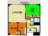 イ－ストマンション 2LDKの間取り